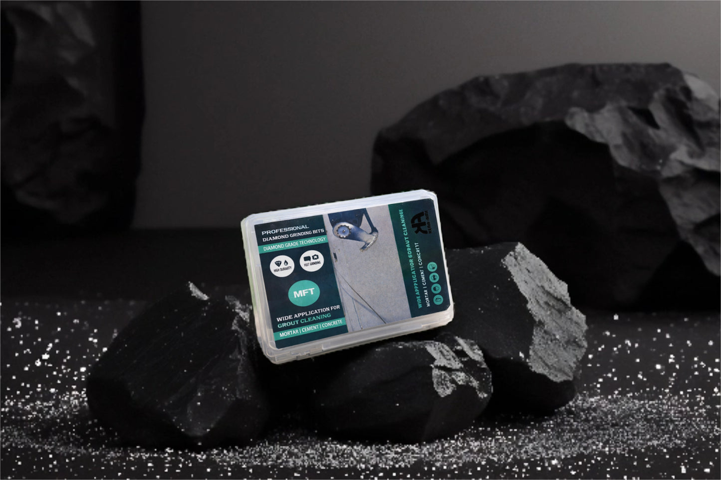 Set vibracijskih nastavkov za fuge - 3 kosi